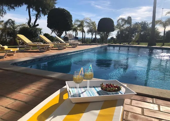 Ferienhaus Idyllic Amazing Landscap Sea View Loulé